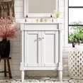 thumbnail image 3 of 24-inch Modern Bathroom Cabinet with Two Doors and Ample Storage Space, 3 of 6