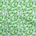 thumbnail image 1 of oneOone Polyester Spandex Green Fabric Floral Sewing Material Print Fabric By The Yard 56 Inch Wide, 1 of 4