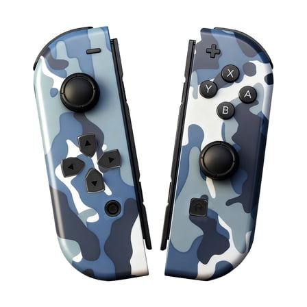 Switch Controller for Nintendo Switch, Switch Remote Control supports Dual Vibration/Motion Control/Screenshot/Wake-up,Blue Camo