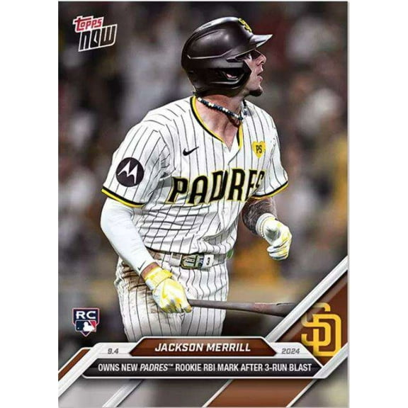 MLB 2024 NOW Baseball     Jackson Merrill #649 (Rookie)