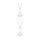 thumbnail image 4 of Guardurnaity Idea de regalo de aleación que realza instantáneamente cualquier atuendo con collar con colgante, cadena, accesorio único y Astilla 2Conjunto, 4 of 6