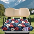 thumbnail image 3 of Uourmeti Golf Cart Seat Covers Non-slip Universal, Compatible with Sports Golf Carts Golf Cart Seat Cover with Pockets(Tropical Hibiscus Print), 3 of 8