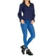 thumbnail image 2 of Blusa Corte Imperio Cuello Mujer Manga Larga Casual Marino azul CH, 2 of 5
