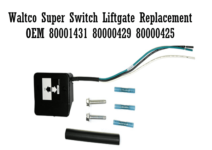 Waltco Super Switch Liftgate Replacement OEM 80001429 w/ 10' Wire