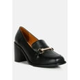 thumbnail image 6 of Boss Fav Classic Block Heel Loafers, 6 of 9