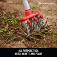 thumbnail image 2 of Corona Clipper 2203875 Multipurpose Steel Garden Hand Tool Cultivating with Grip, 2 of 4