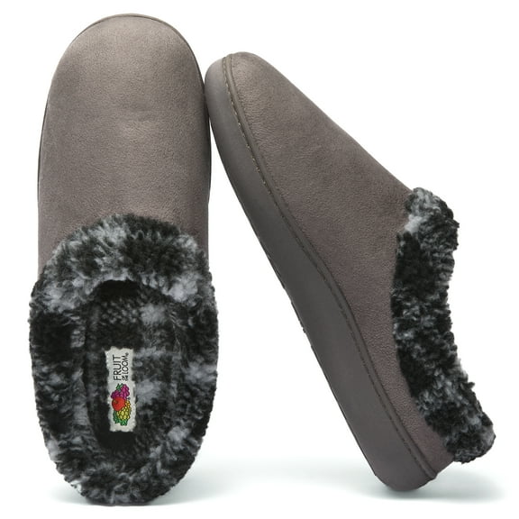 Fruit of the Loom Men's Printed Sherpa Lined Clog