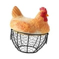 thumbnail image 4 of Cesta para huevos, cesta de frutas con asas, cesta organizadora, cesta de ajo portátil, cesta de almacenamiento de huevos para el hogar en la encimera, 4 of 9