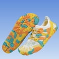 thumbnail image 6 of Mens Water Shoes Quick Dry Barefoot Aqua Sports Swim Footwear Non Slip for Beach Surf Kayak Hiking Fishing Boating Yoga Pool Lightweight Breathable Yellow,Size 8.5, 6 of 6