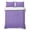 Purple, variant on Queen Quilt Set 90''x96'', Red Black Ombre Lightweight Bedspread Coverlet Set with 2 Pillow Shams, Modern Geometric Abstract Cream Breathable All Season Quilt Bedding for Bedroom/Guest Room