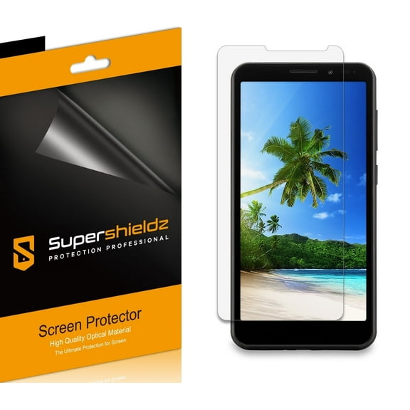 [6-Pack] Supershieldz for Orbic Maui Screen Protector, Anti-Bubble High Definition (HD) Clear Shield