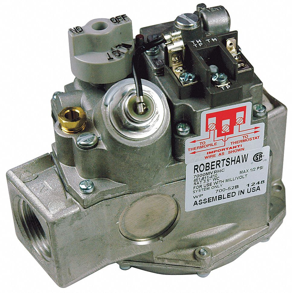 Robertshaw 710-205 Low-Profile Hydraulic Snap Action Gas Valve for sale online 