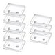 thumbnail image 1 of 8 Uds Clips para cortina de ducha soporte protector contra salpicaduras de ducha Clips de pared para cortina para, 1 of 9