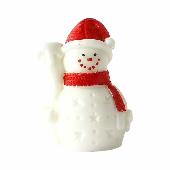 JDH silicone Christmas Resin Mold, 1 Piece Christmas Snowman Silicone Mold, Suitable Making DIY Candles, Home Desktop Bedroom Decoration