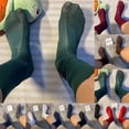thumbnail image 4 of Mens Tube Socks Thin Socks Daily Business Formal Striped Breathable Dress Socks, 4 of 9