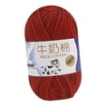thumbnail image 2 of Hilo para tejer Hilo de punto Madejas cómodas y ligeras Hilo de lana Hilo de crochet Rojo, 2 of 9