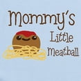 thumbnail image 2 of CafePress - Mommy's Little Meatball Body Suit - Baby Light Bodysuit, Size Newborn - 24 Months, 2 of 4