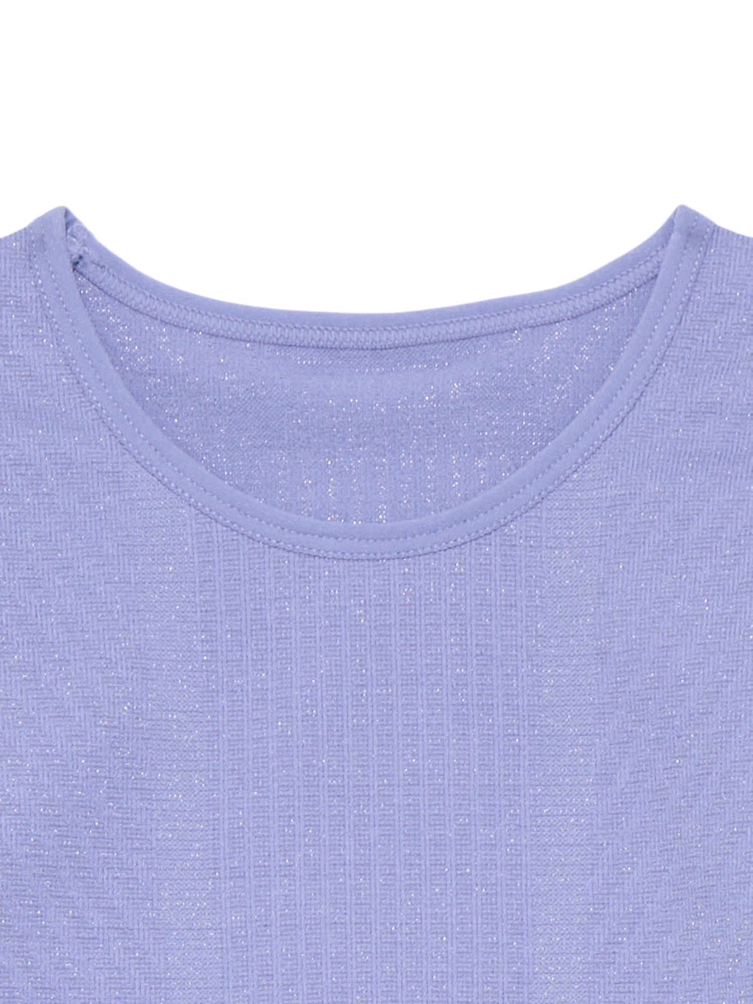 Athletic Works Girl's Sparkle Seamless Top, Sizes 4-18