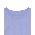 thumbnail image 2 of Athletic Works Girl's Sparkle Seamless Top, Sizes 4-18, 2 of 3