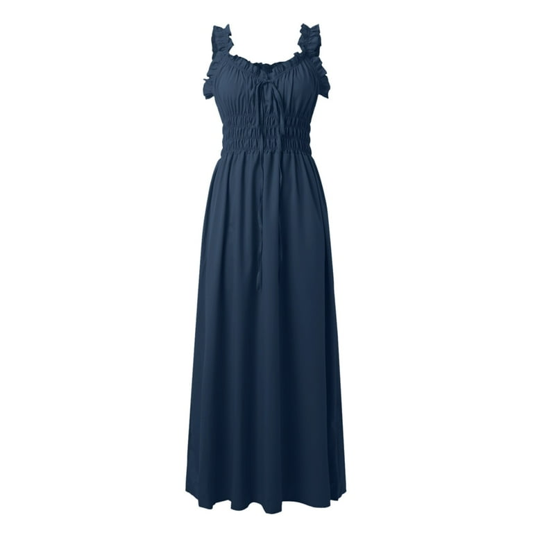 2024 Women Summer Sleeveless Smocked Empire Waist Tank Dress Summer Beach Tiered Long Dresses plus Size Dress for Women Tunic Women Casual Summer Dresses for Older Women Fall Dresses for Women Casual - 2024 Women Summer Sleeveless Smocked Empire Waist Tank Dress Summer Beach Tiered Long Dresses plus Size Dress for Women Tunic Women Casual Summer Dresses for Older Women Fall Dresses for Women Casual -