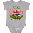 thumbnail image 3 of Inktastic Merry Christmas Boys or Girls Baby Bodysuit, 3 of 5