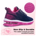 thumbnail image 6 of BEOAPT Women Running Shoes and Breathable Air Sneakers Tennis Walking Shoes Lightweight Casual Sneakers for Gym Travel Work Size 9.5, 6 of 10