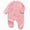 H121-Pink, variant on TOWED22 Unisex Baby Sleepers Pajamas Romper Boys Girls Long Sleeve Cotton Soft 3-24 Months,Light Green,12-18 M