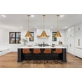 thumbnail image 4 of 6011P18-RB-Z-Lite-Eaton - 1 Light Pendant in Sleek Style - 18 Inches Wide by 15.5 Inches High-Rubbed Brass  Finish, 4 of 7