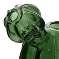 thumbnail image 2 of Saltoro Sherpi Decorative Glass Vase with Barrel Cactus Design, Green, 2 of 5