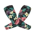 thumbnail image 2 of Fotbe Green Tropical Leaves UV Sun Protection Arm Sleeves - Tattoo Cover Up - Basketball Arm Sleeve UPF 50 Cooling for Men Women, 2 of 8