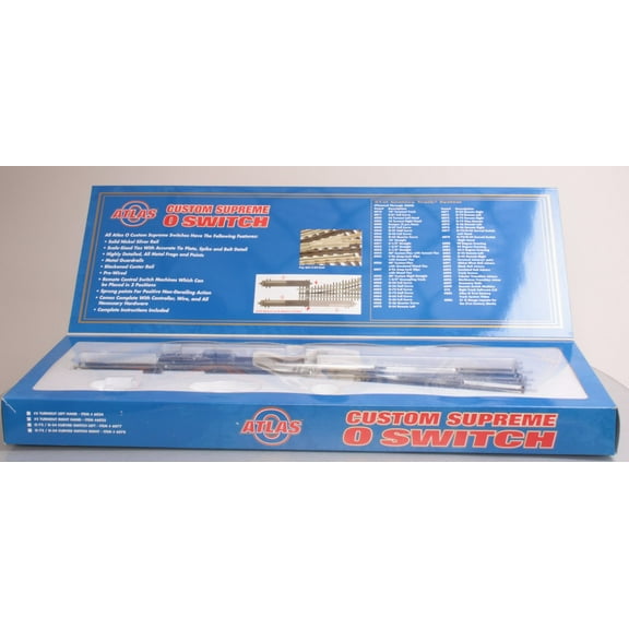 Atlas 6025 O Gauge 3-Rail #5 RH RemoteTurnout Switch