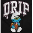 thumbnail image 2 of Business Smurf Cartoon Cool Boss Drip Sweatshirt for Men or Women Brisco Brands S, 2 of 6