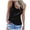 Black, variant on Aoochasliy Tank Tops for Women Women's Fashion Summer O Neck Sleeveless Heartbeat Casual Printed Tank Tops