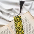 thumbnail image 6 of Kdxio Sunflowers In Vintage Print Metal Tassel Bookmarks,Perfect Gift for Art Lovers and Bookworms Metal Bookmarks for Women, 6 of 8