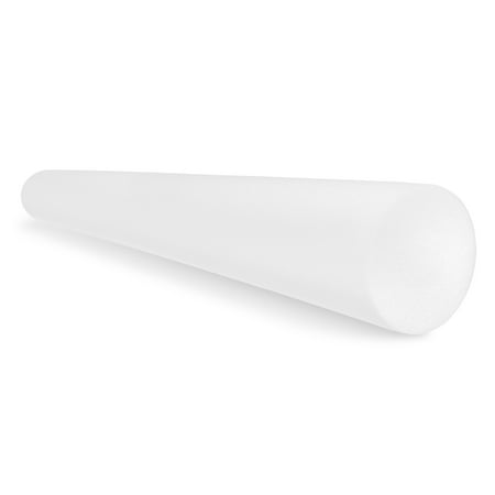 CanDo PE Professional Grade White Foam Roller Round