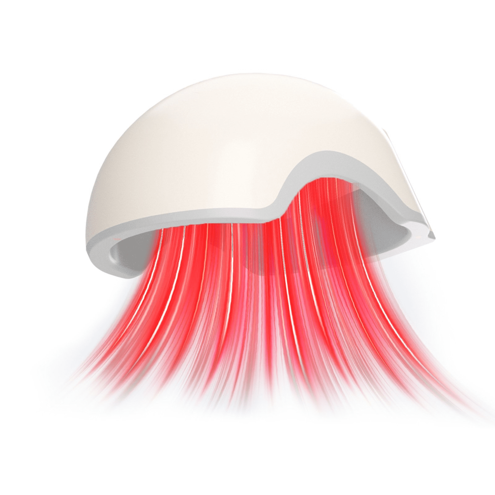 Red Light Wellness Helmet for Scalp Care Support, Portable Hands-Free Device with Dual-Light LEDs and Timed Sessions for Men and Women, Personal Care Accessory