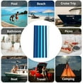 thumbnail image 5 of Microfiber Beach Towel Large 59 x 29.5 in | Soft Quick-Dry Sand Free Absorbent Blanket | Lightweight Foldable Travel Swimming Pool Towel | Multicolor | 1 Pack, 5 of 6