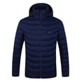 thumbnail image 3 of Heated Performance Shell Jackets Outdoor Warm Clothing Heated For Riding Skiing Fishing Charging Via Heated Coat Heating Winter Coat for Men and Women, 3 of 5