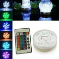 thumbnail image 1 of Waterproof 10 LED Submersible Remote Control Light for Vase Wedding Fish Tank, 1 of 5