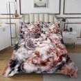 thumbnail image 1 of Erosebridal Ensemble de Courtepointe Kawaii Chat Format Simple, Ensemble de Couvre-Lit Attrape-Rêves Chaton Mignon pour Enfants Garçons Filles, Ensemble de Dessus-de-Lit Attrape-Rêves Boho Ensemble de Literie Animal Plumes Tribal, 1 of 5