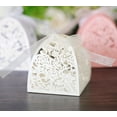 thumbnail image 5 of 50pcs Wedding Laser Hollow Wedding Candy Box Rose Valentine’s Day Chocolate Candy Box, 5 of 6