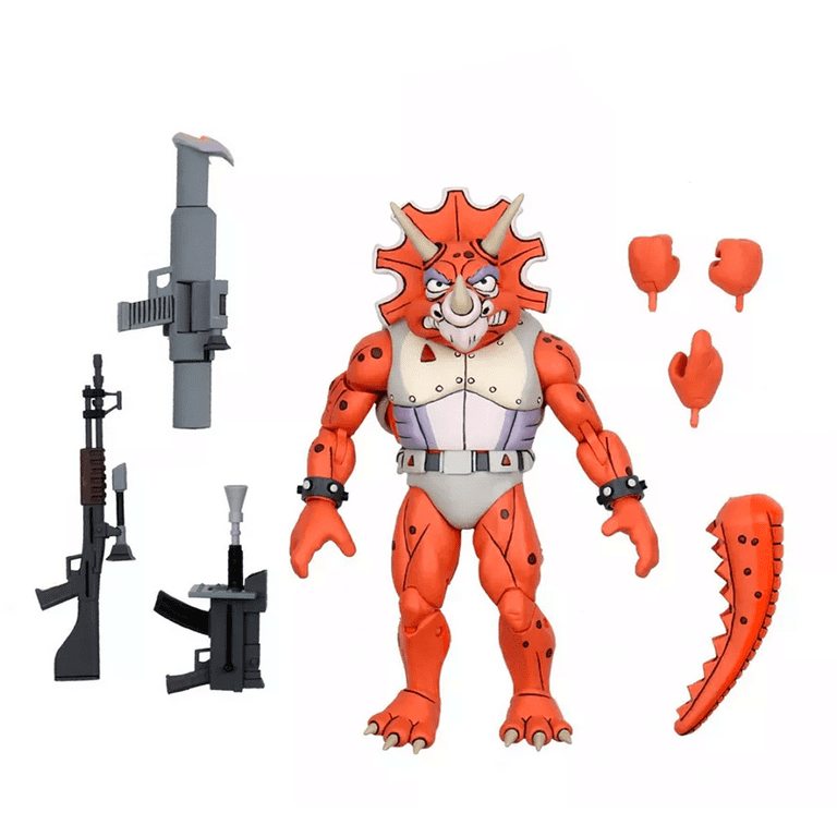 ブランド雑貨総合 NECA Exclusive TMNT 7-Inch Figure 2-Pack - Triceraton アメコミ