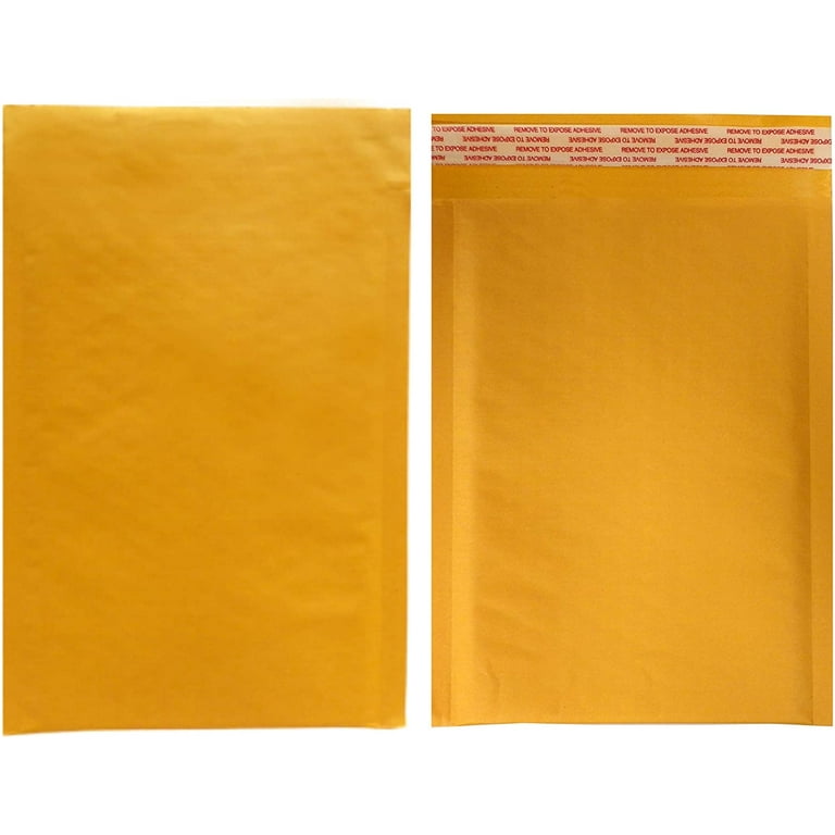 000 4x8\" KRAFT BUBBLE MAILER PADDED ENVELOPES-500 Qty