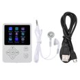 thumbnail image 1 of Thin Lightweight Portable Color Screen HiFi MP3 MP4 Music Player USB2.0 Cross Button White, 1 of 4
