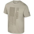thumbnail image 3 of Men's Colosseum  Oatmeal Oklahoma Sooners Operation Hat Trick Dune Flag T-Shirt, 3 of 4