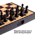thumbnail image 4 of BESTSKY 2026 New Mini Chess Set Foldable Chessboard Chessmen 2 Players Board,For Chess Games,Travel,Indoor Activities,Board Games,Family Entertainment, 4 of 6