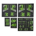 thumbnail image 2 of Fox Racing Shox Heritage Kit de adhesivos para horquilla y amortiguador, verde, talla única, 2 of 3