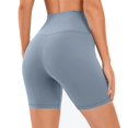 thumbnail image 5 of Kopltyrfg High Waist Biker Swim Shorts — Womens Quick Dry Multi-Sport Jammers Blue S, 5 of 9