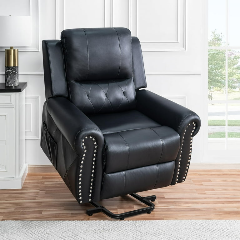 Naomi Home Tatiana Luxury Studded Electric Lift Recliner Chair