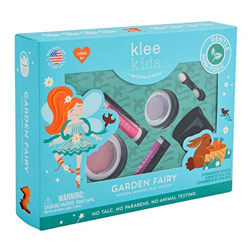Luna Star Naturals Klee Kids 4 PC Makeup Up Kits with Compacts (Garden Fairy) - image 2 of 3